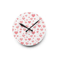 Pretty In Pink Acrylic Wall Clock
