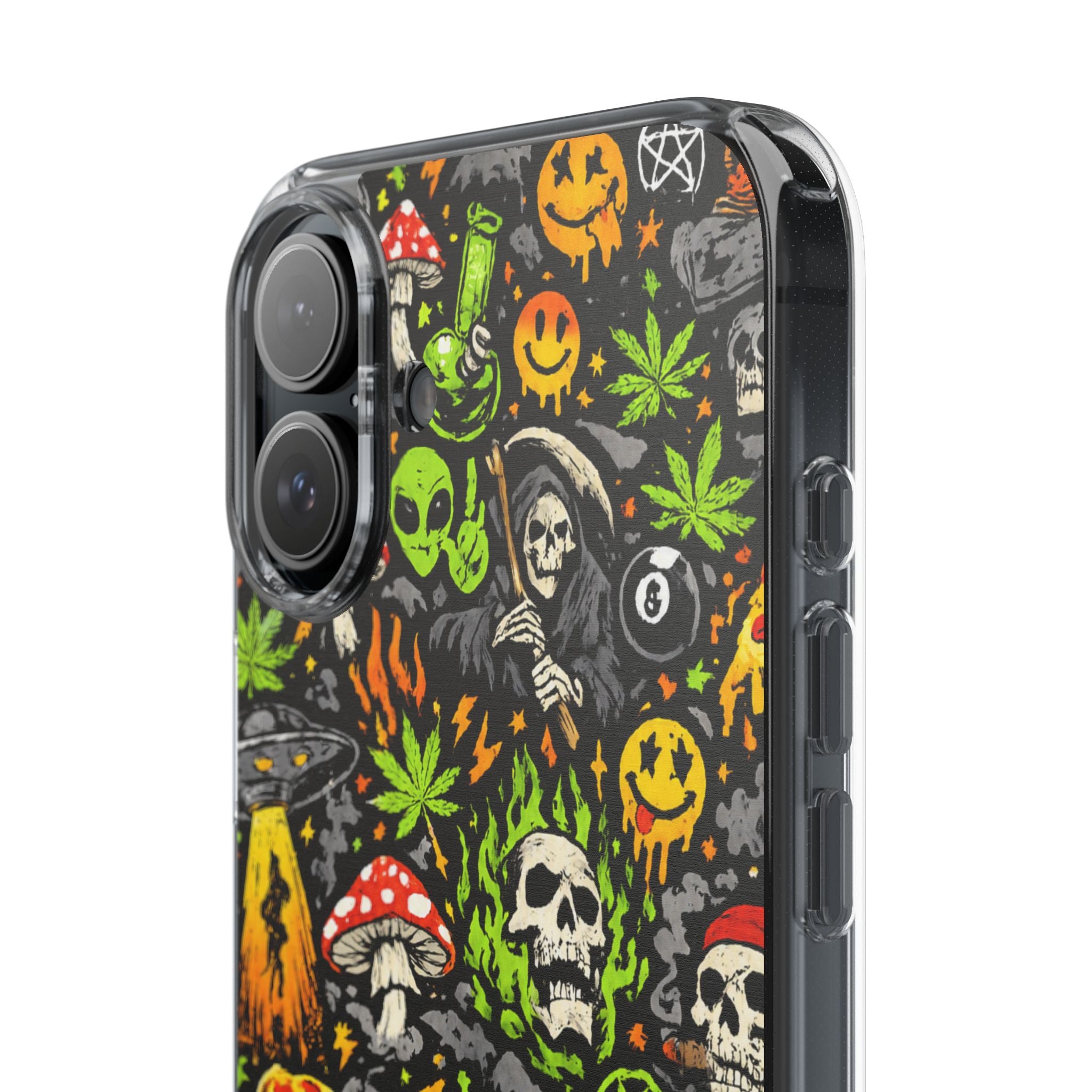 Skull Static Impact-Resistant Phone Case