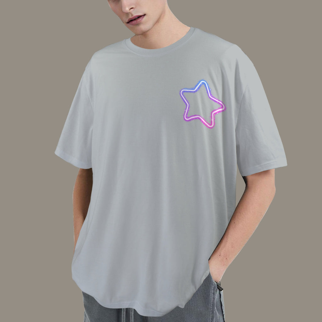 Glow Star Over Sized Shirt