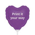 Personalized Custom 6" Heart Balloons