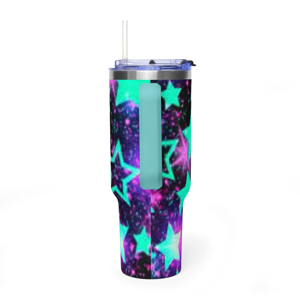 Teal Galaxy Vacuum Insulated 40oz Tumbler