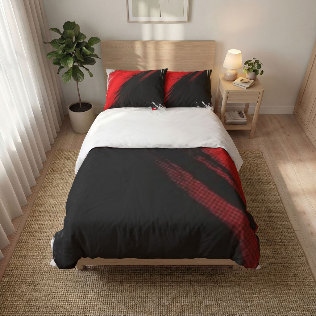 Redline 3pc Quilt Cover Set