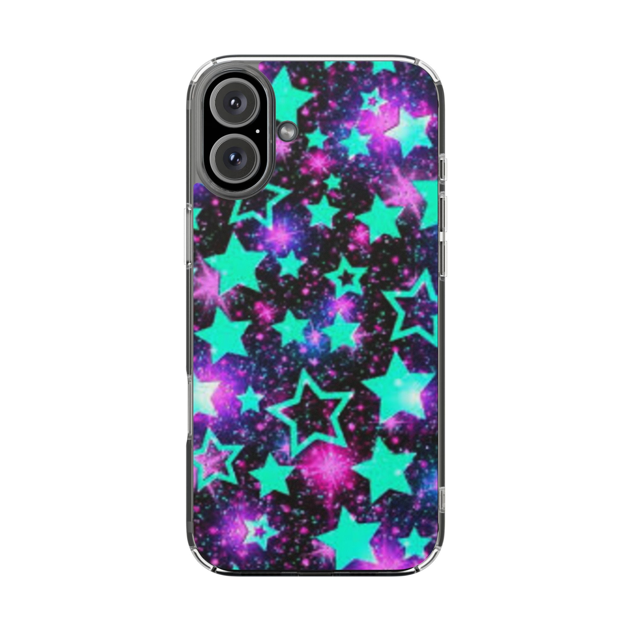 Teal Galaxy Impact-Resistant Phone Case