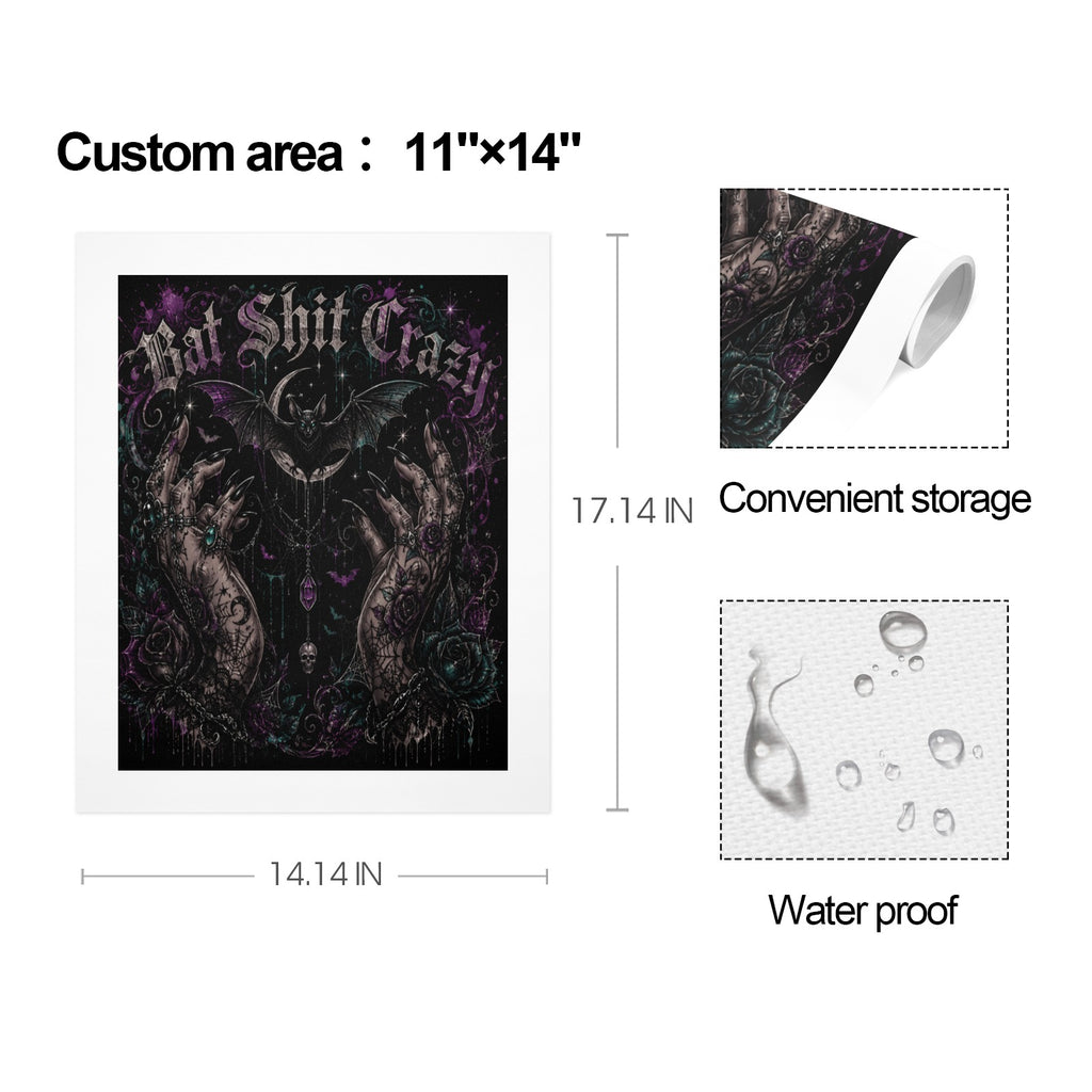 Bat Sh*t Beautiful Art Print 11"x14"