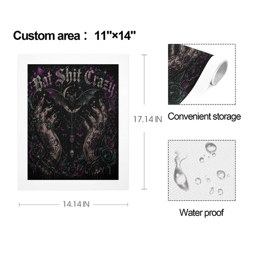 Bat Sh*t Beautiful Art Print 11"x14"