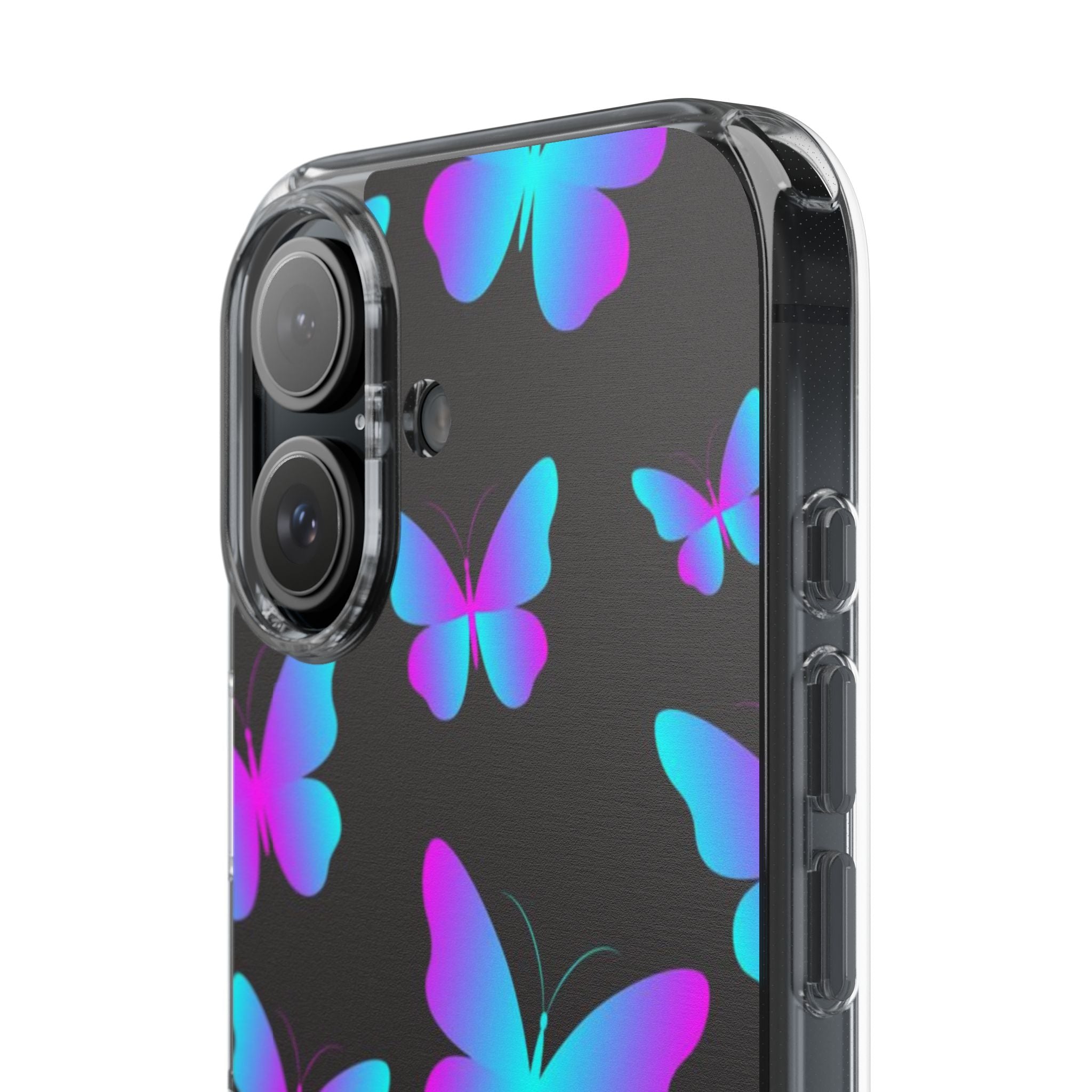 Butterfly Ombre Impact-Resistant Phone Case