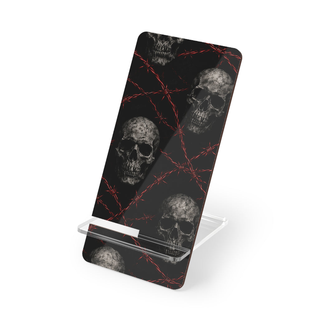 Crimson Coil Phone Stand