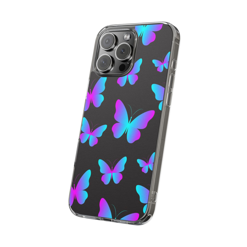 Butterfly Ombre Impact-Resistant Phone Case