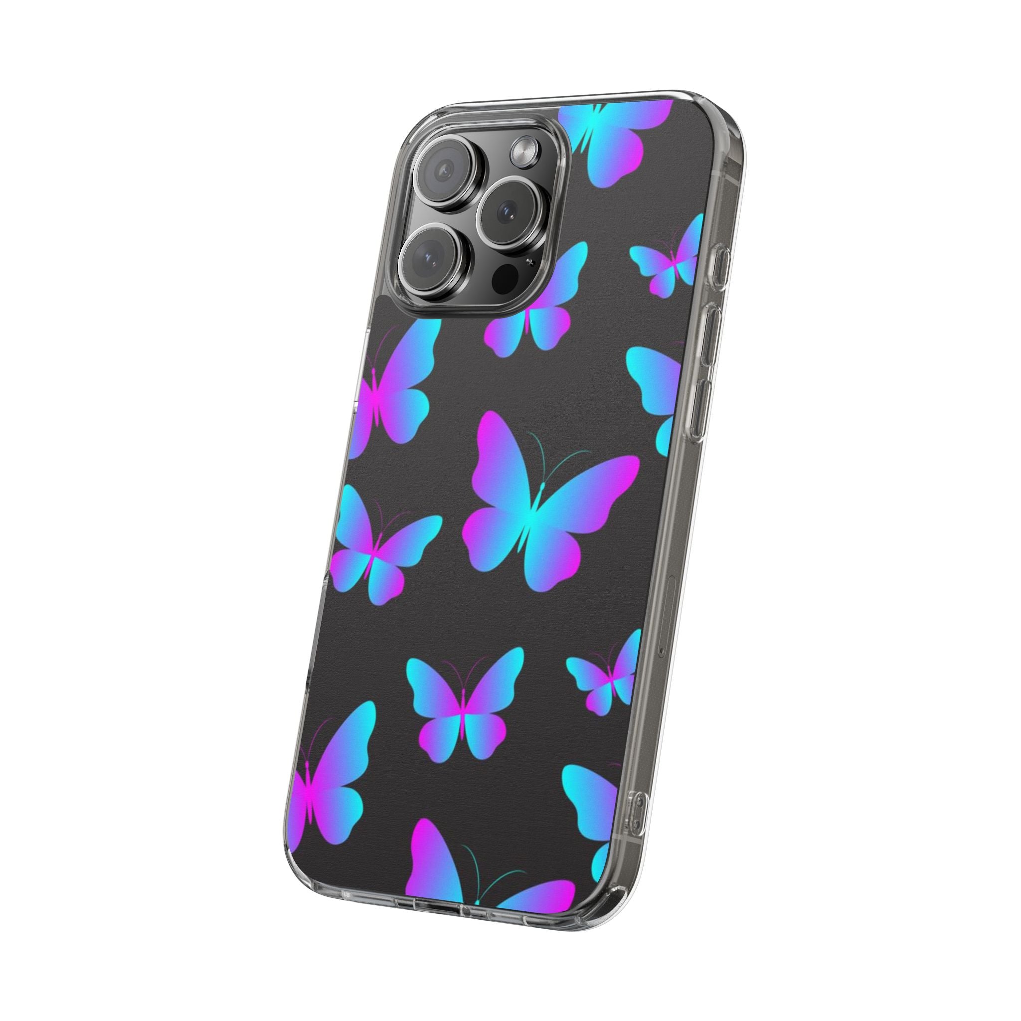 Butterfly Ombre Impact-Resistant Phone Case