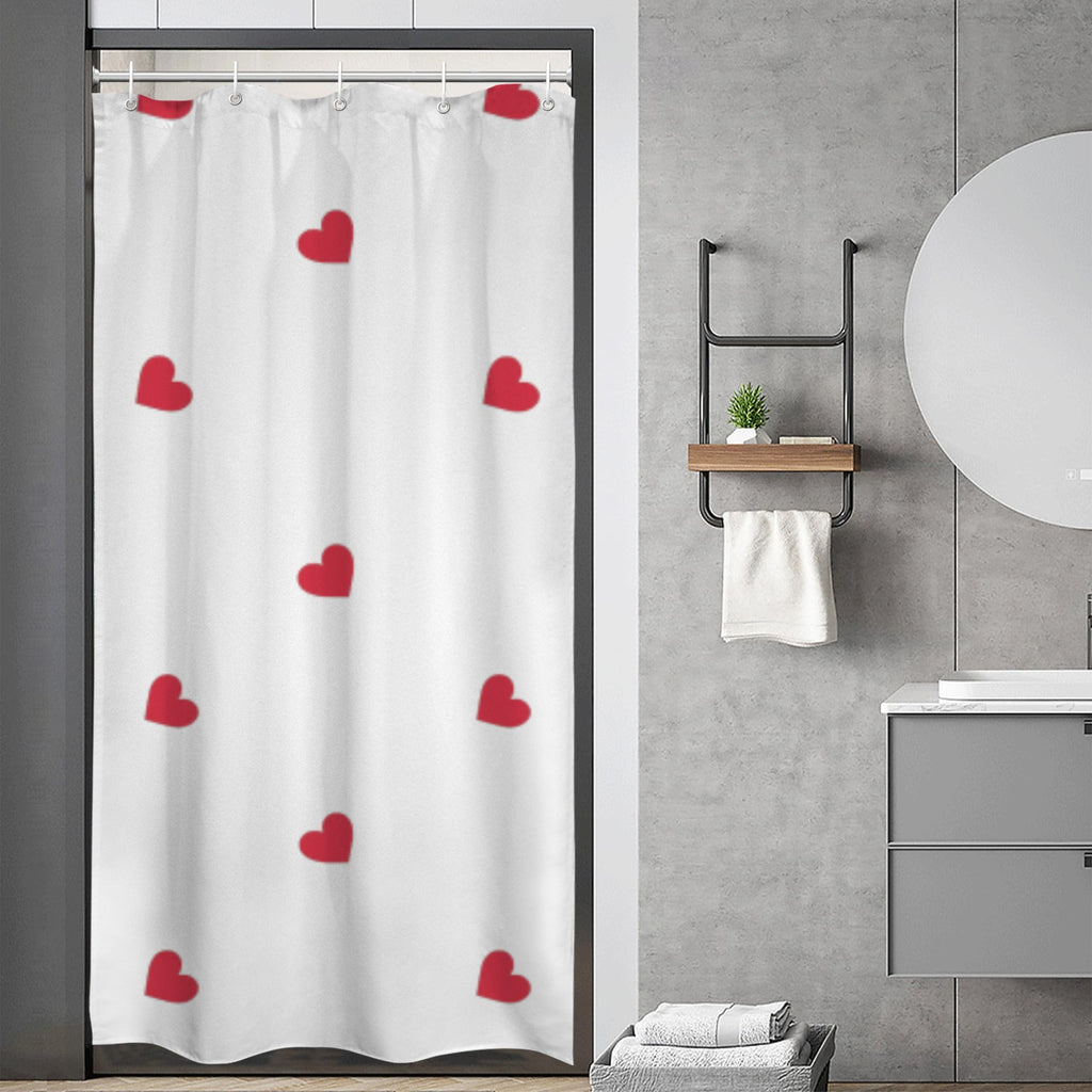 Cutie Heart Shower Curtain 36"x72"