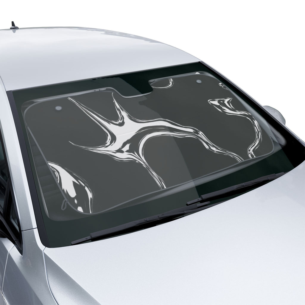 Silver Night Car Sun Shade