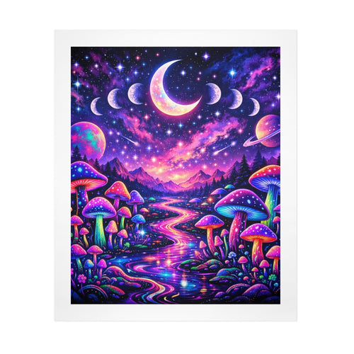 20"x24" Glow Moon Wall Art