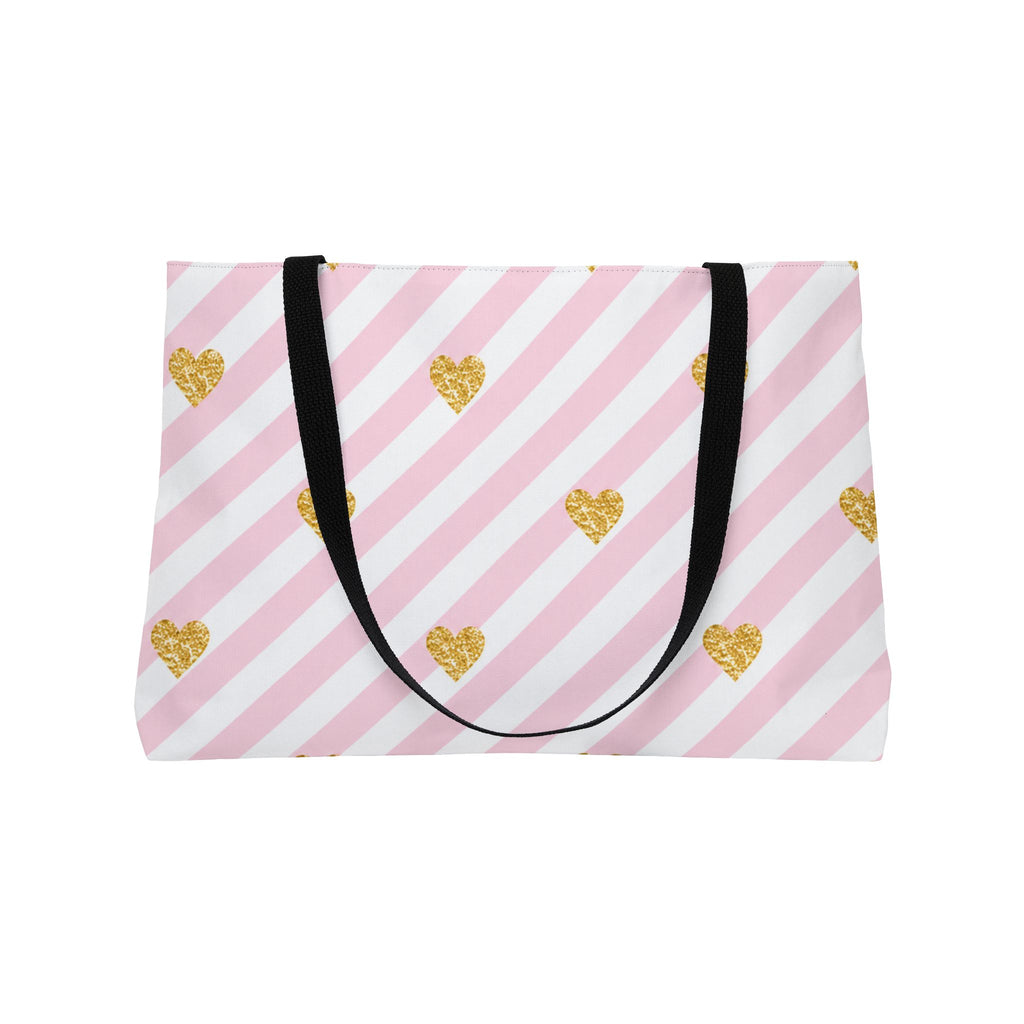 Pink Luxe Weekender Tote Bag