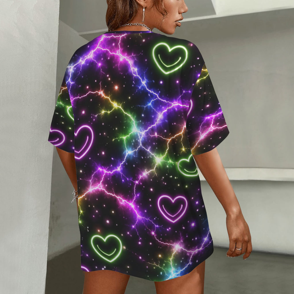 Electric Heart OverSize Shirt
