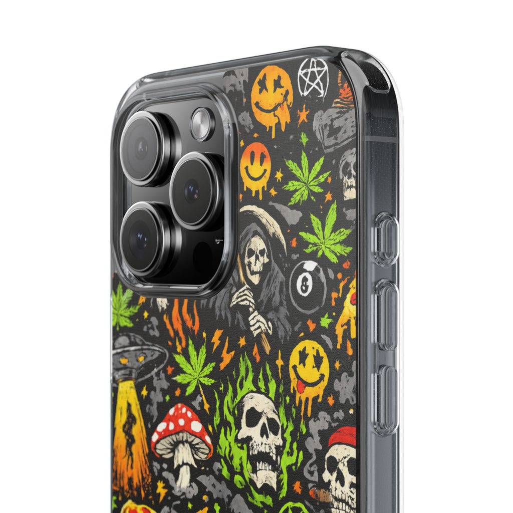 Skull Static Impact-Resistant Phone Case