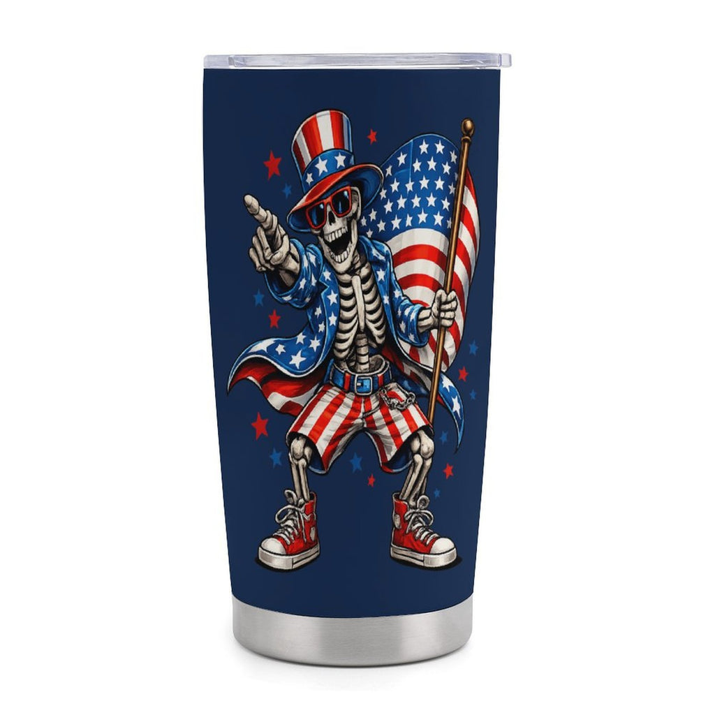 Red White And Bone Tumbler