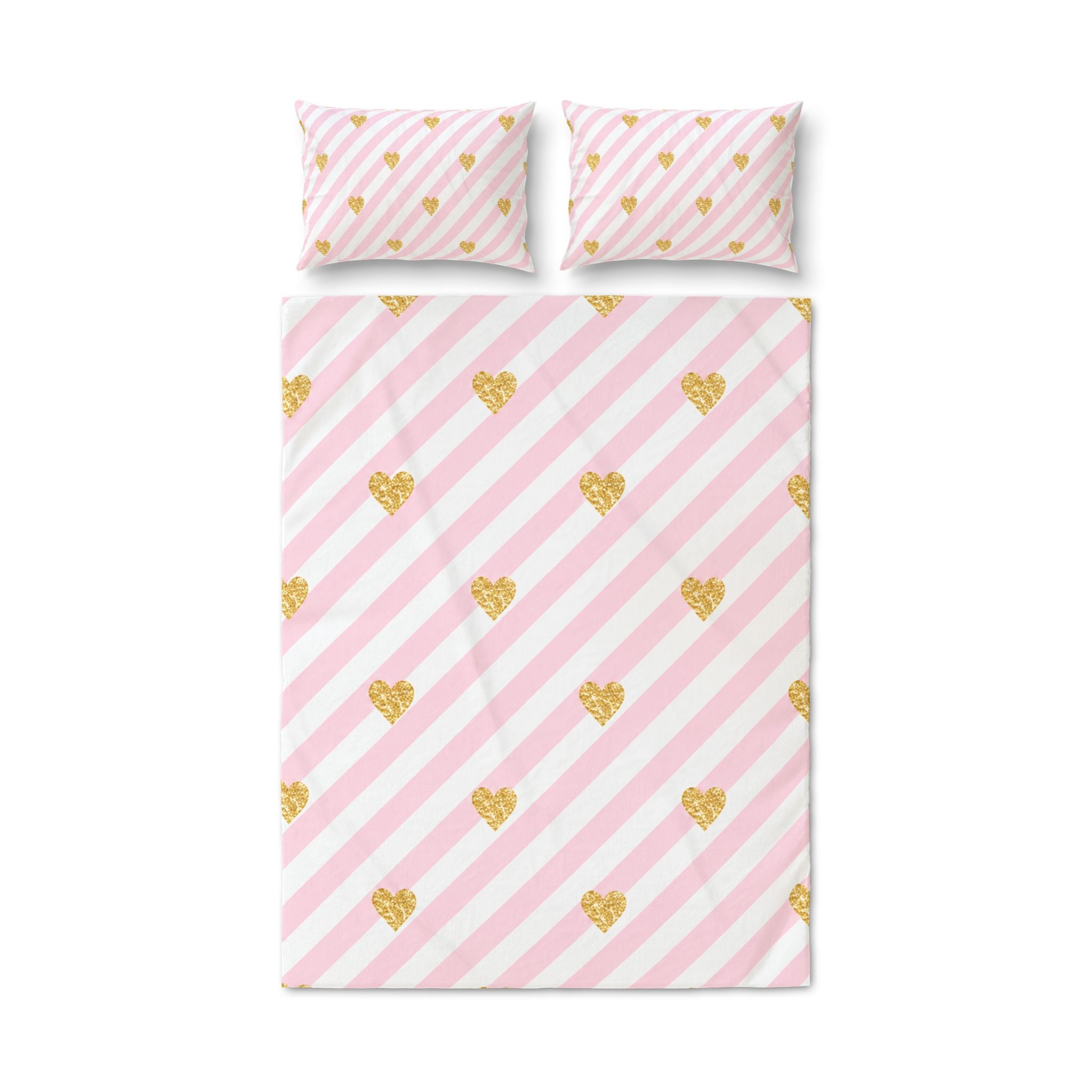 Pink Luxe 3pc Quilt Cover Set