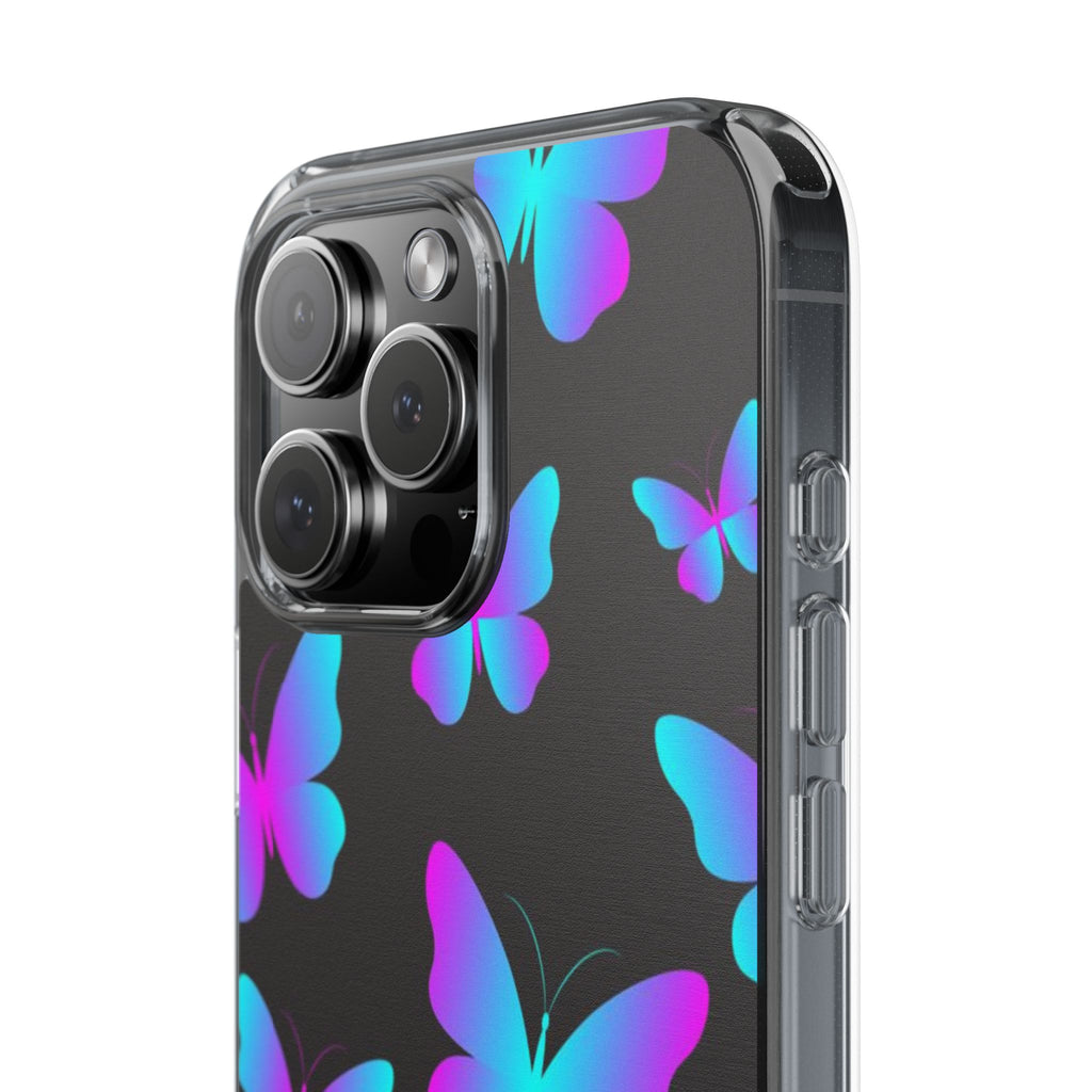 Butterfly Ombre Impact-Resistant Phone Case