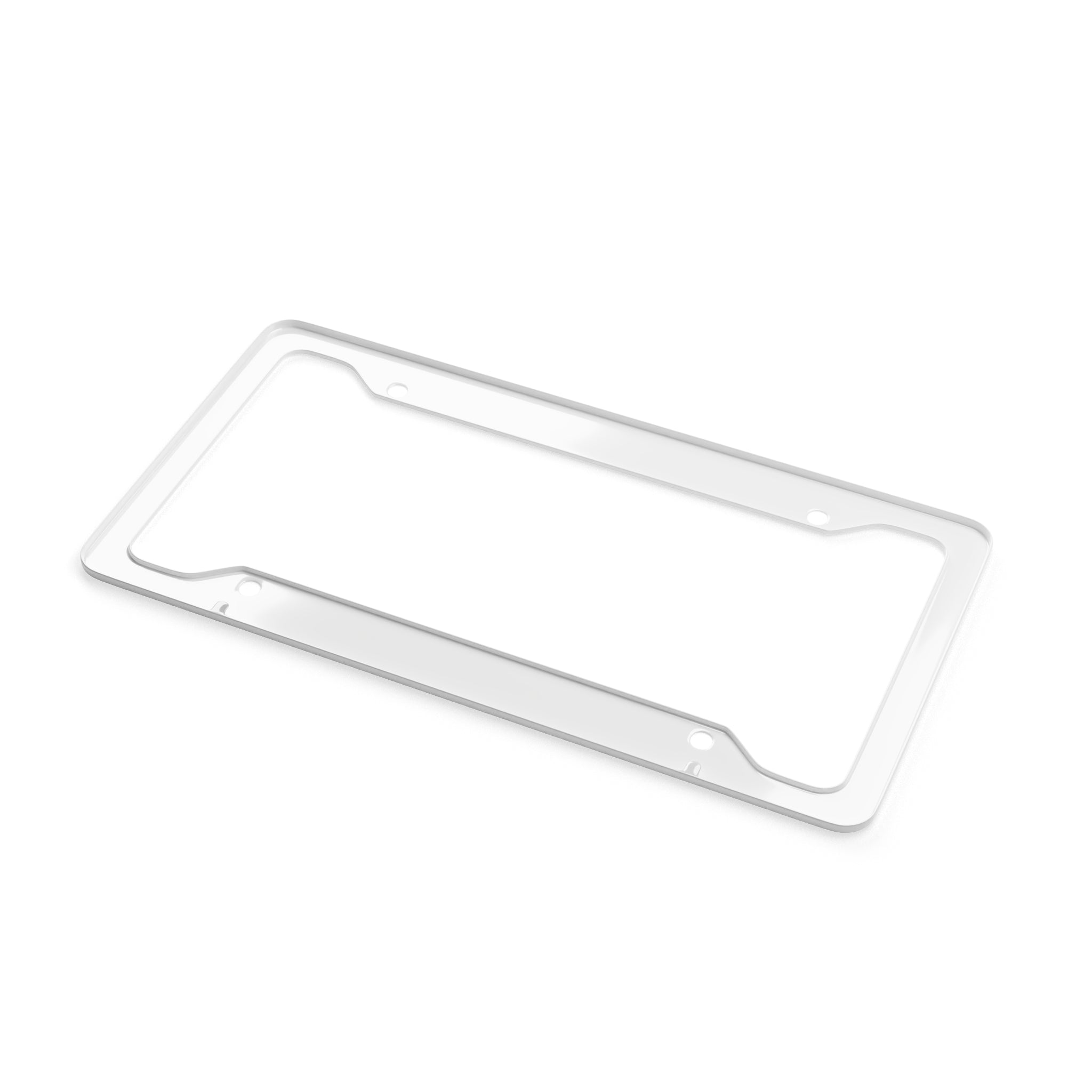 Ombre Bloom License Plate Frame