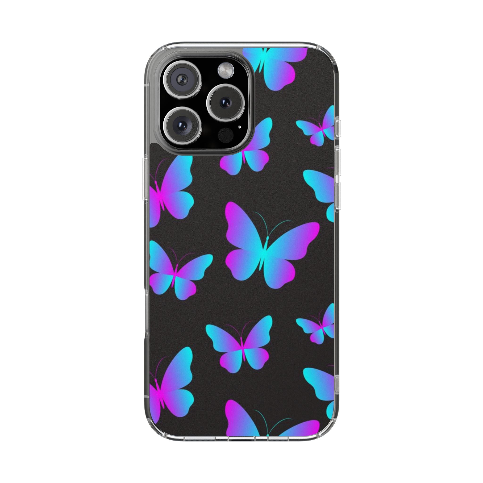 Butterfly Ombre Impact-Resistant Phone Case
