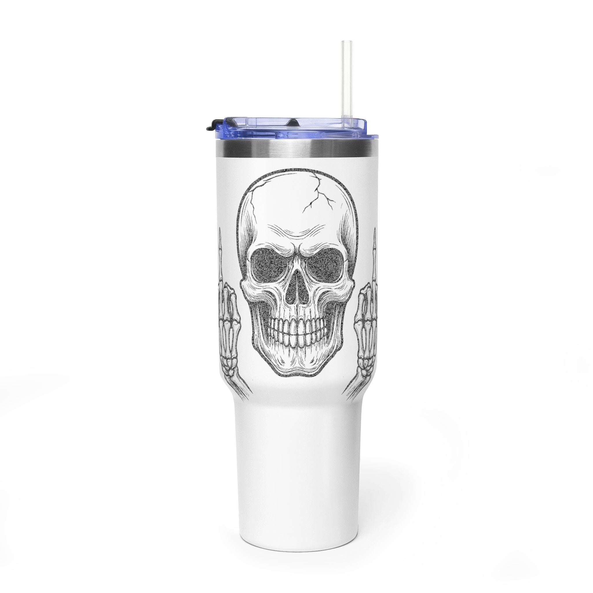Skull Fing 40oz Vacuum Insulated Tumbler