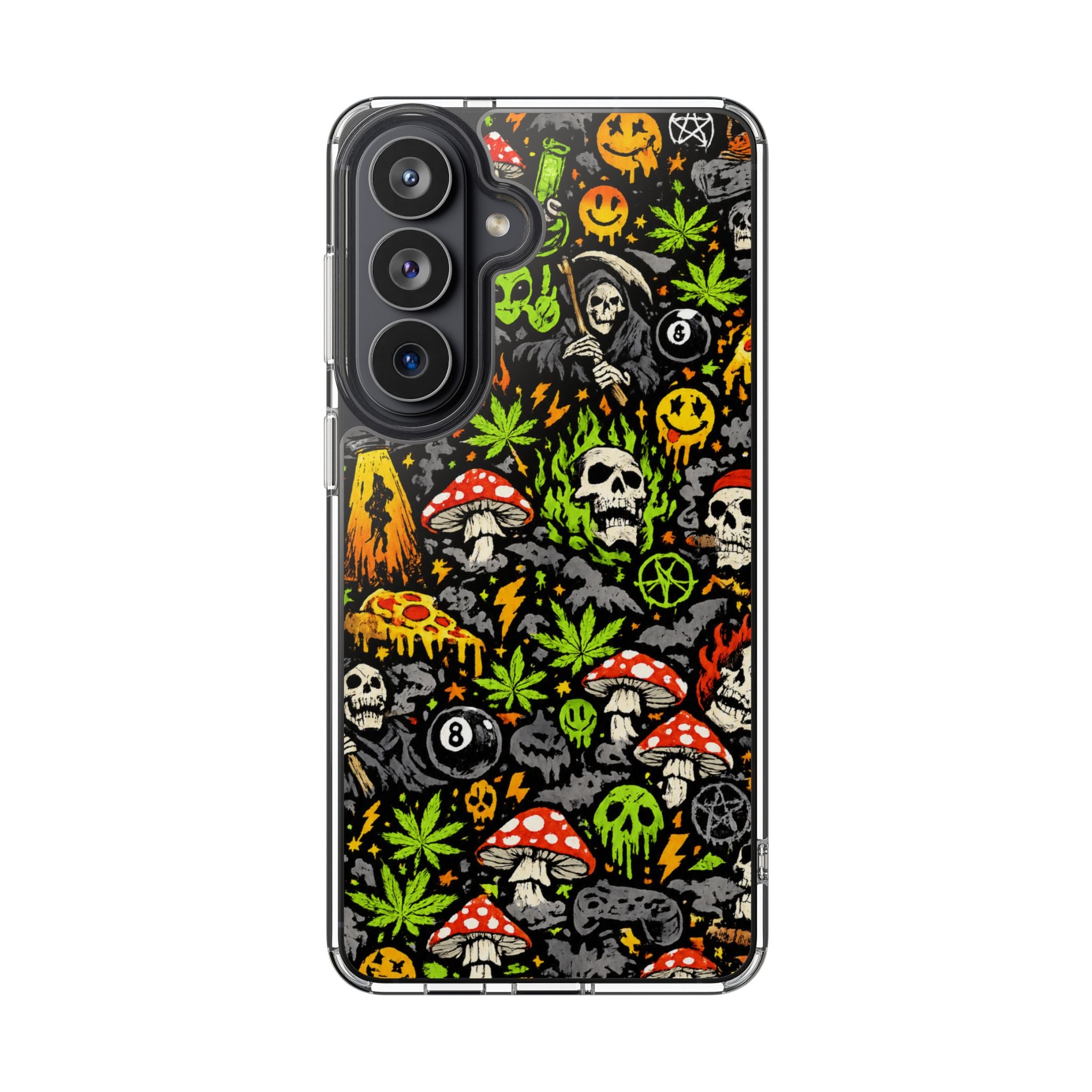 Skull Static Impact-Resistant Phone Case