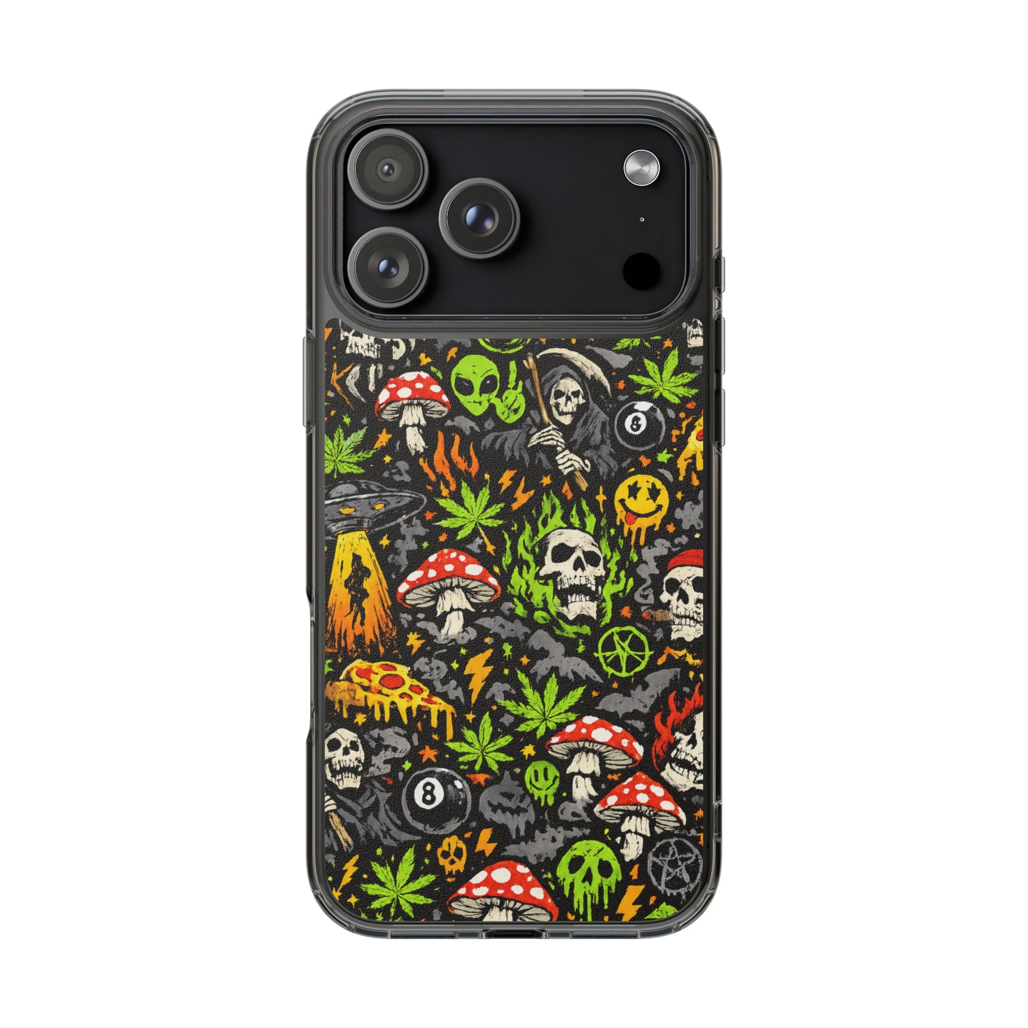 Skull Static Impact-Resistant Phone Case