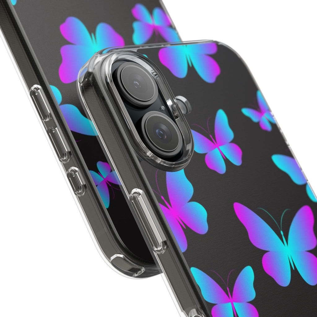 Butterfly Ombre Impact-Resistant Phone Case