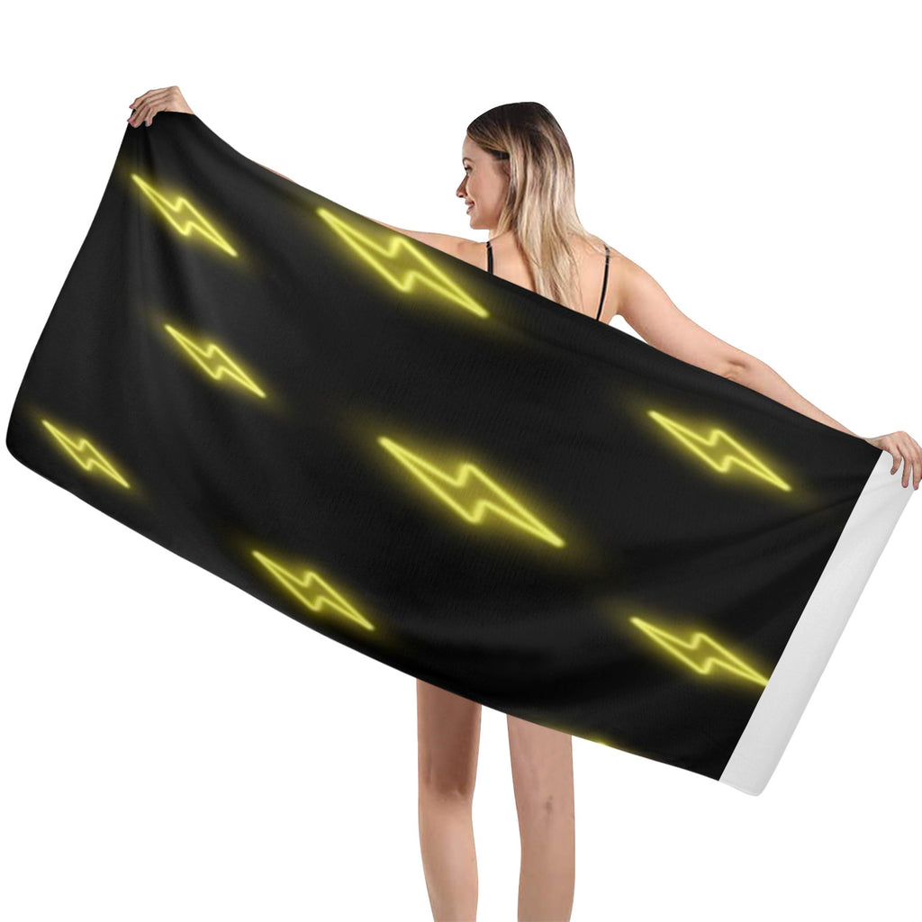 Lighting Bolt Towel 29"x58"