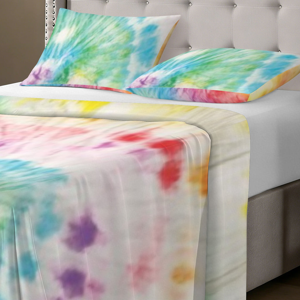 TyeDye Flast Sheet/Pillow Cases