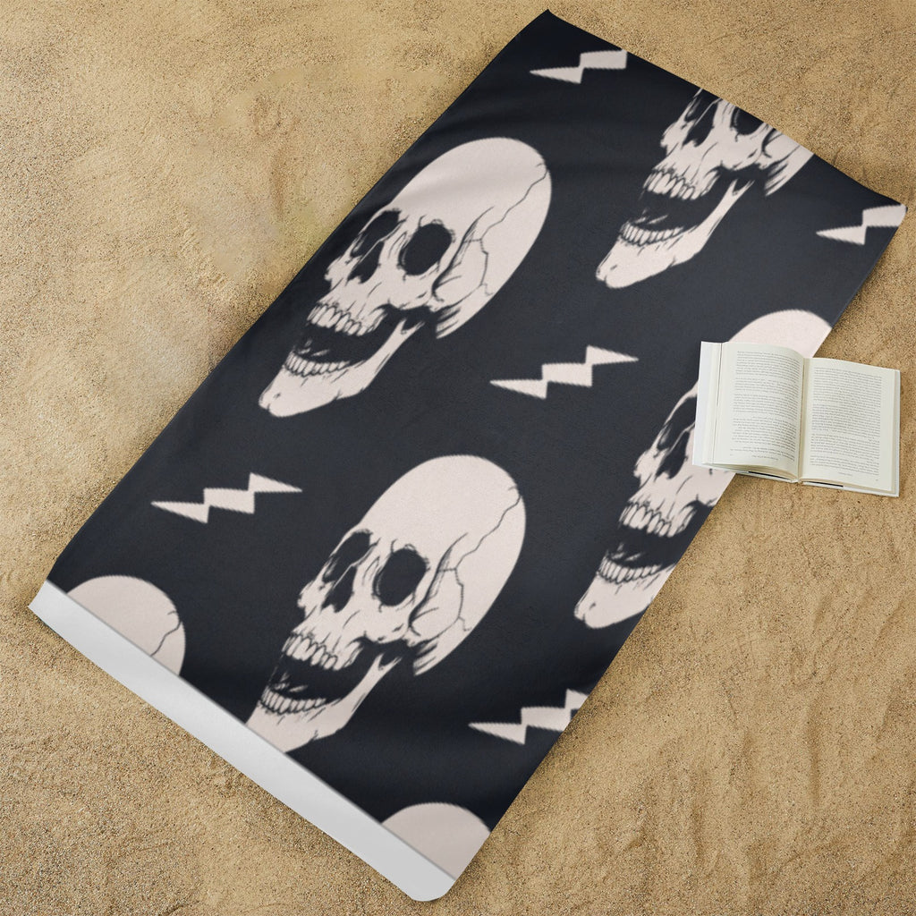 Electric Skull Towel 29"x58"