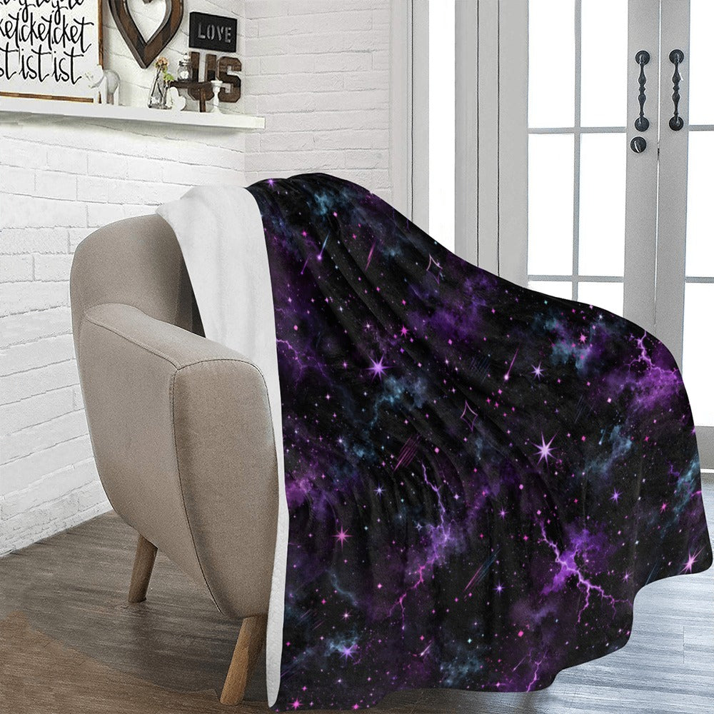 Violet Storm Fleece Blanket 54"x70"
