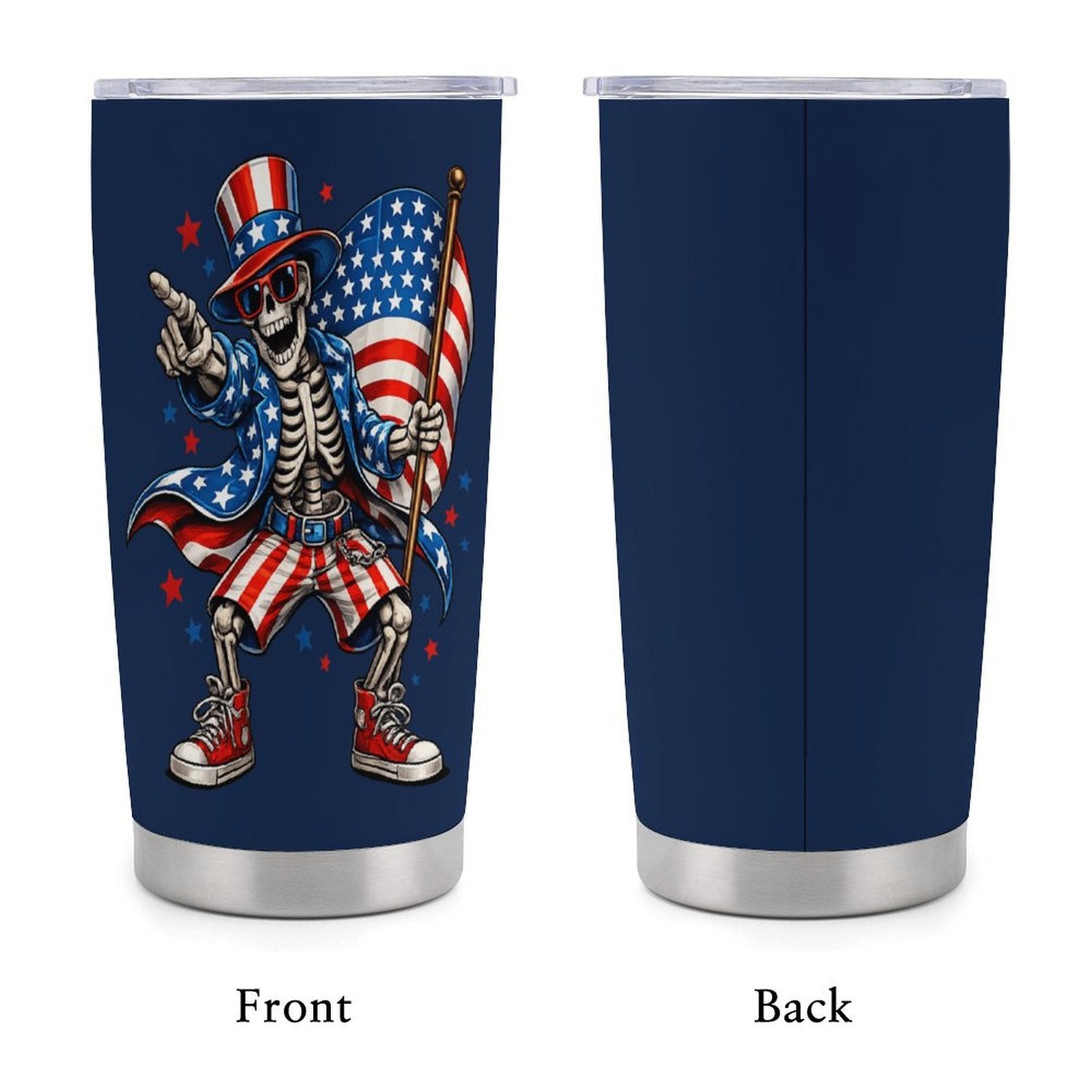 Red White And Bone Tumbler