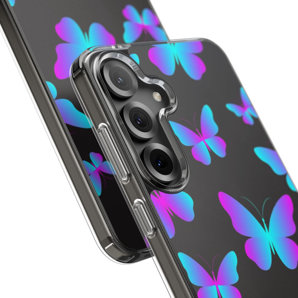 Butterfly Ombre Impact-Resistant Phone Case