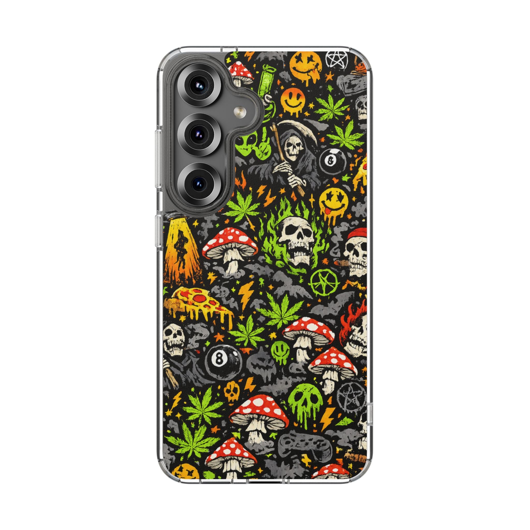 Skull Static Impact-Resistant Phone Case