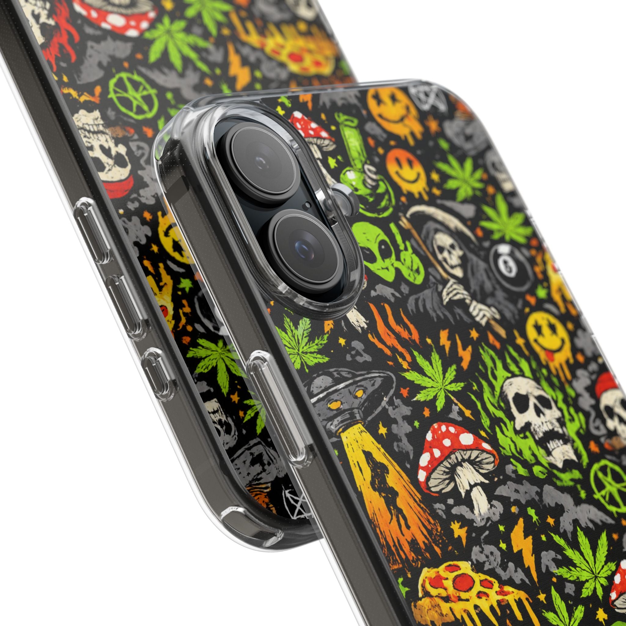 Skull Static Impact-Resistant Phone Case