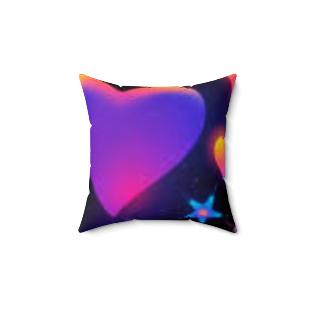 Cosmic Crush Throw Pillow