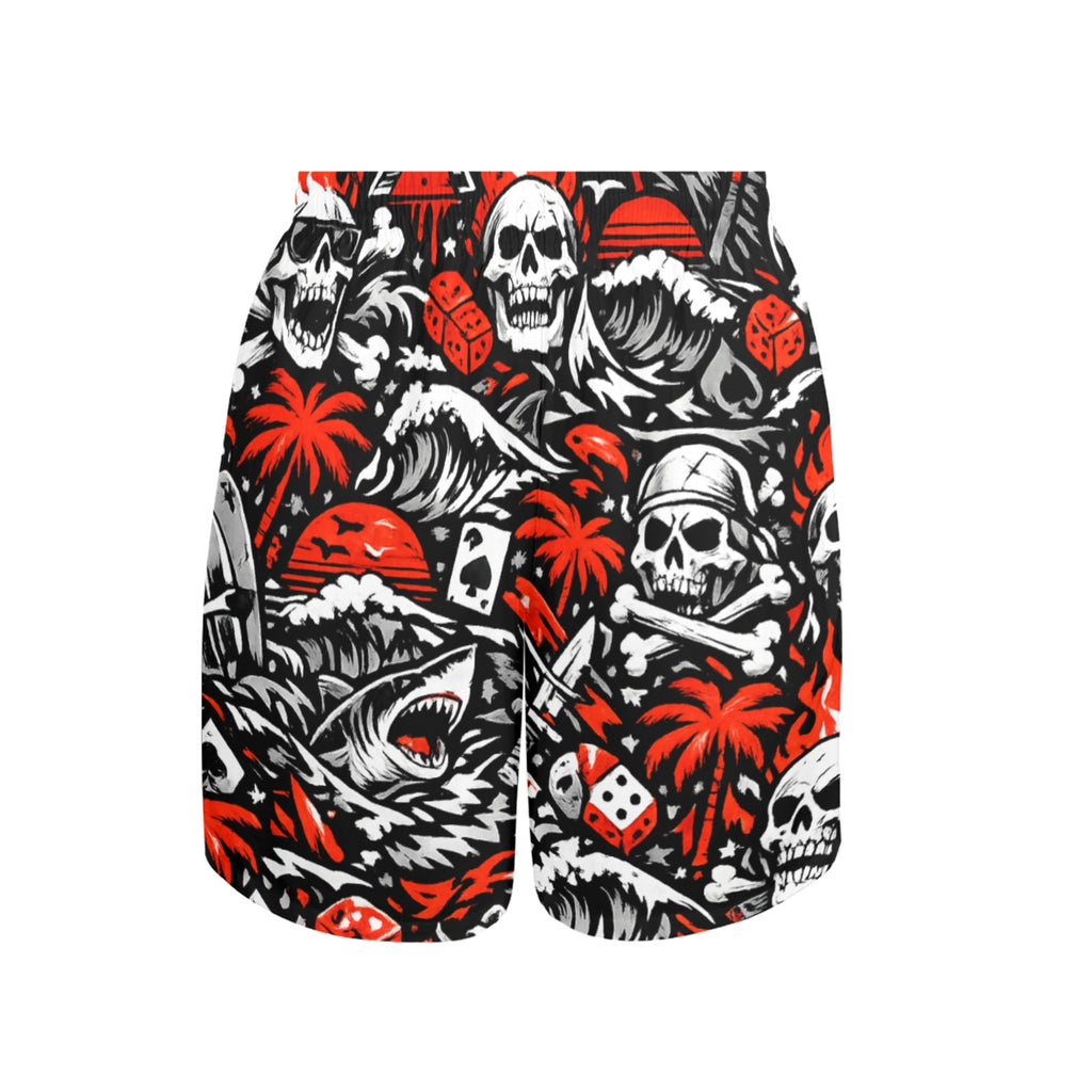 Skull Surf Beach Shorts