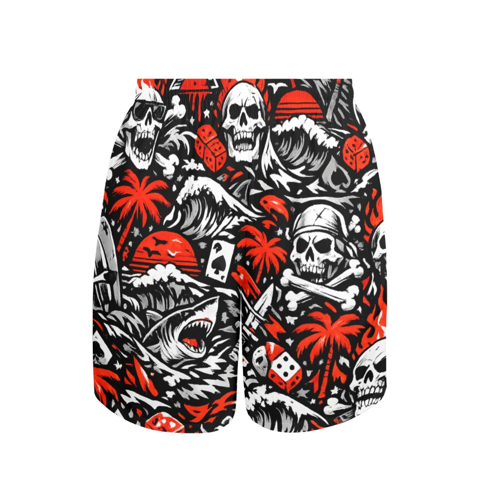 Skull Surf Beach Shorts