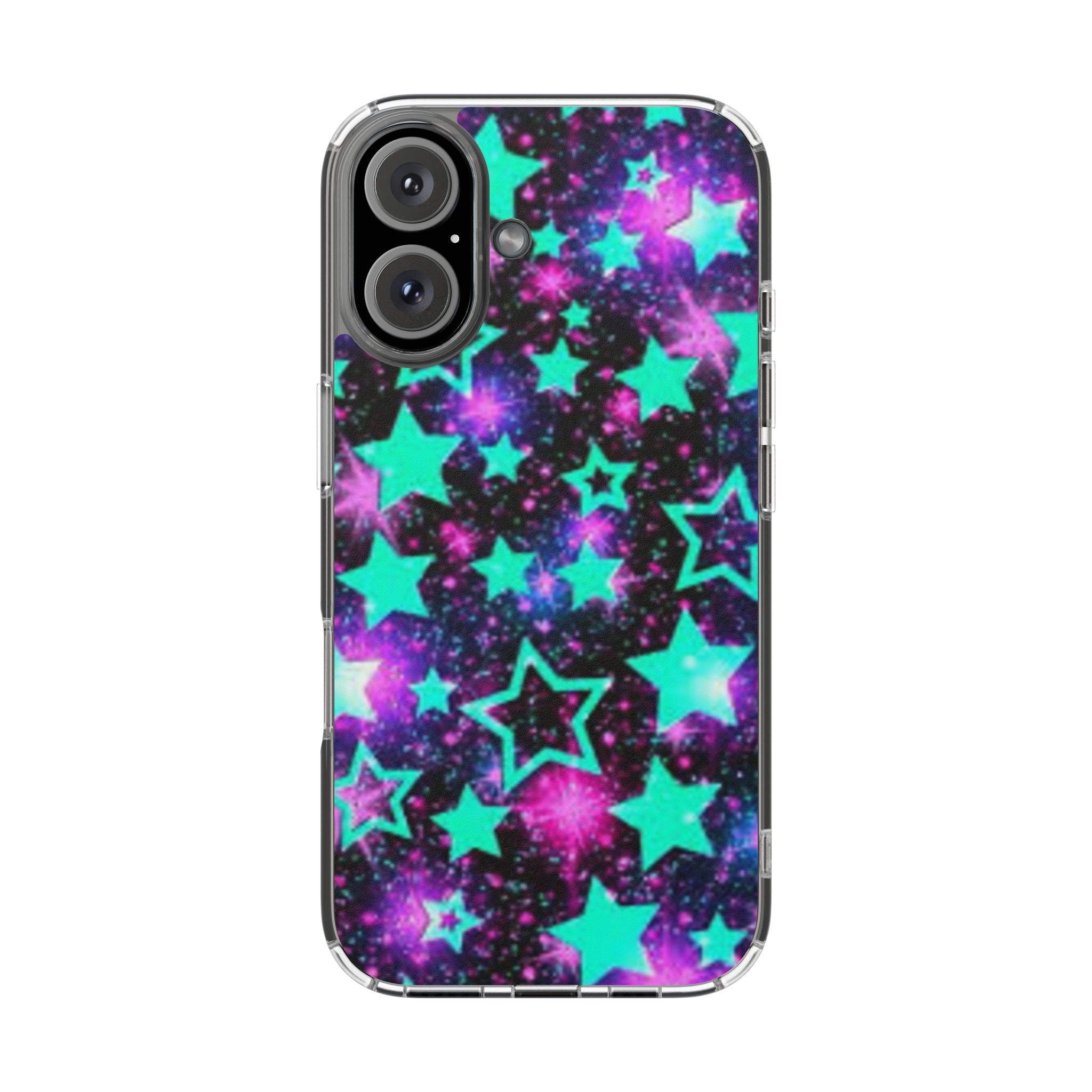 Teal Galaxy Impact-Resistant Phone Case