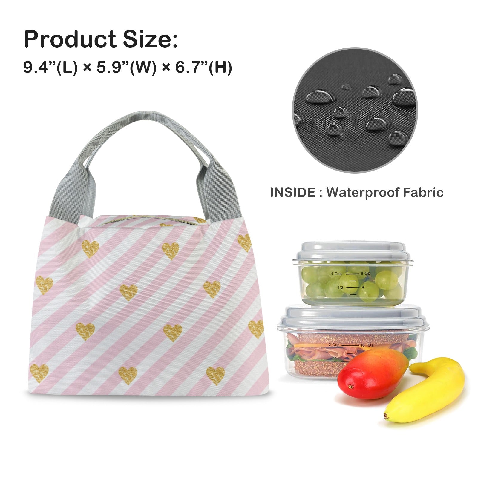 Pink Luxe Portable Storage Bag