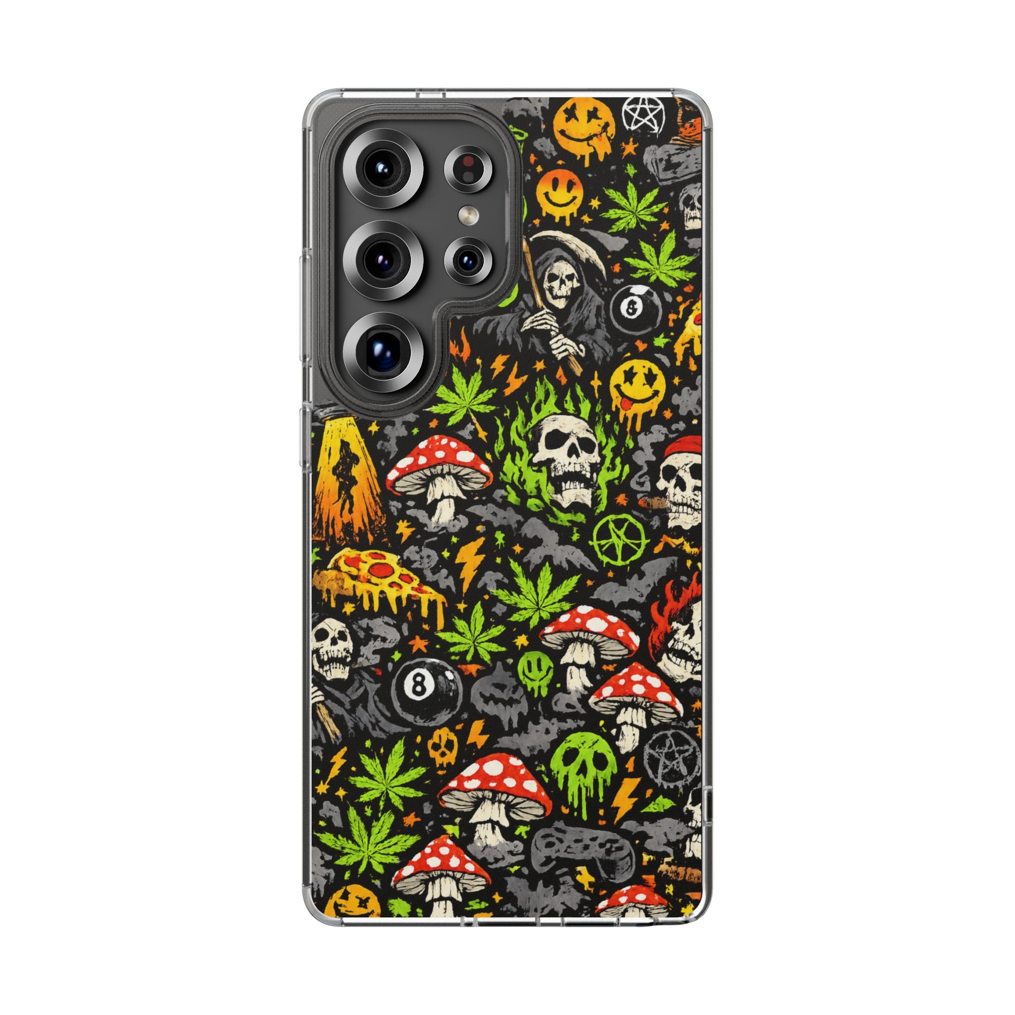Skull Static Impact-Resistant Phone Case