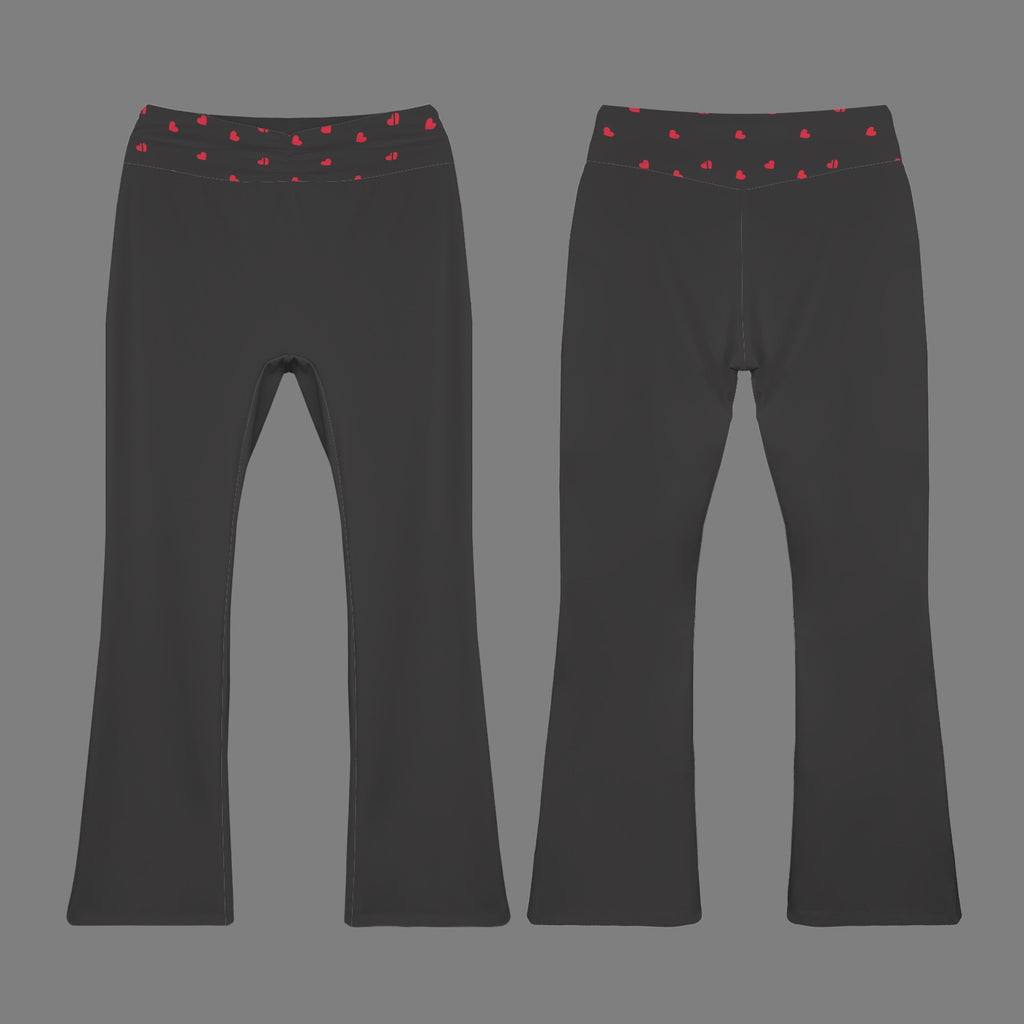 Red Hearts Yoga Pants