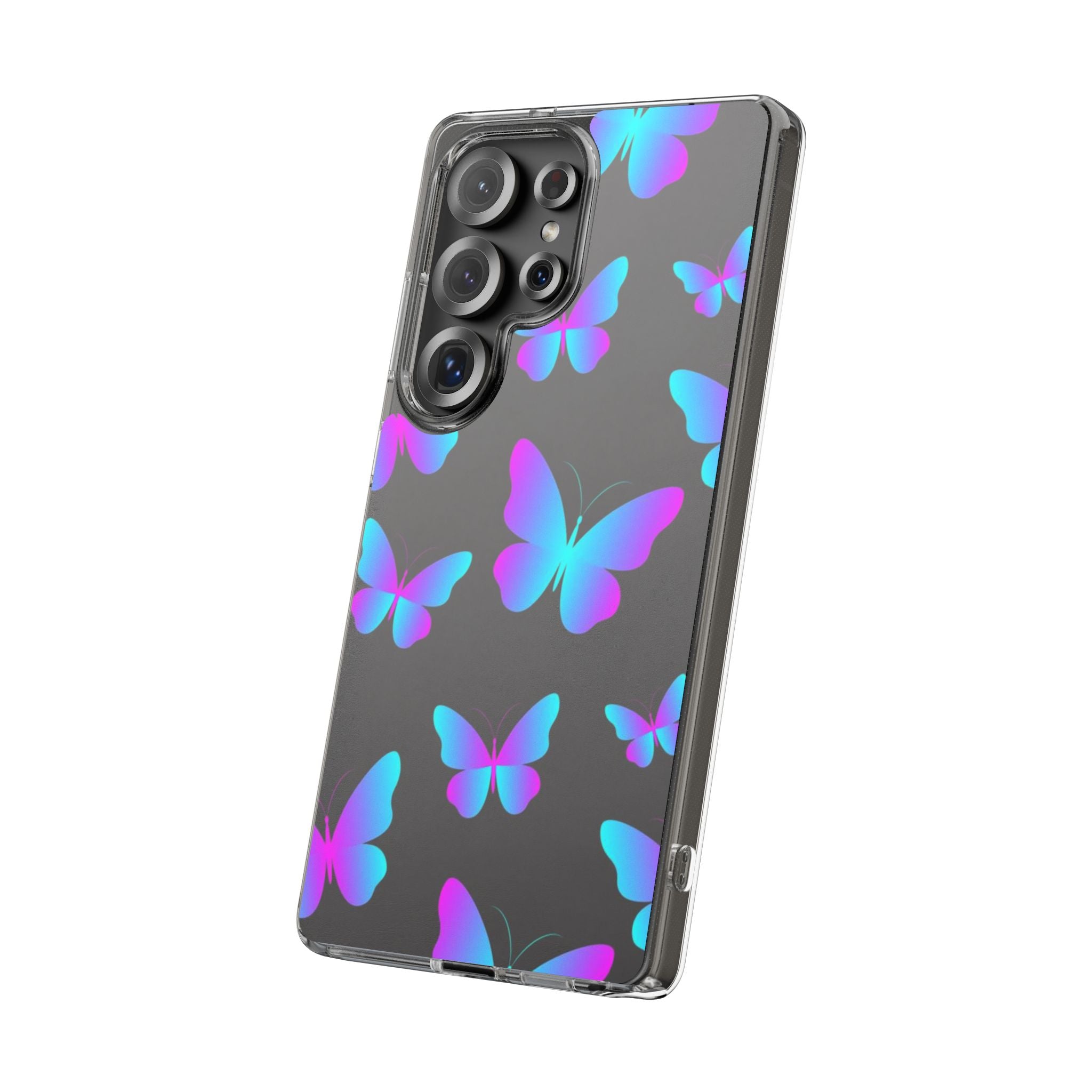 Butterfly Ombre Impact-Resistant Phone Case