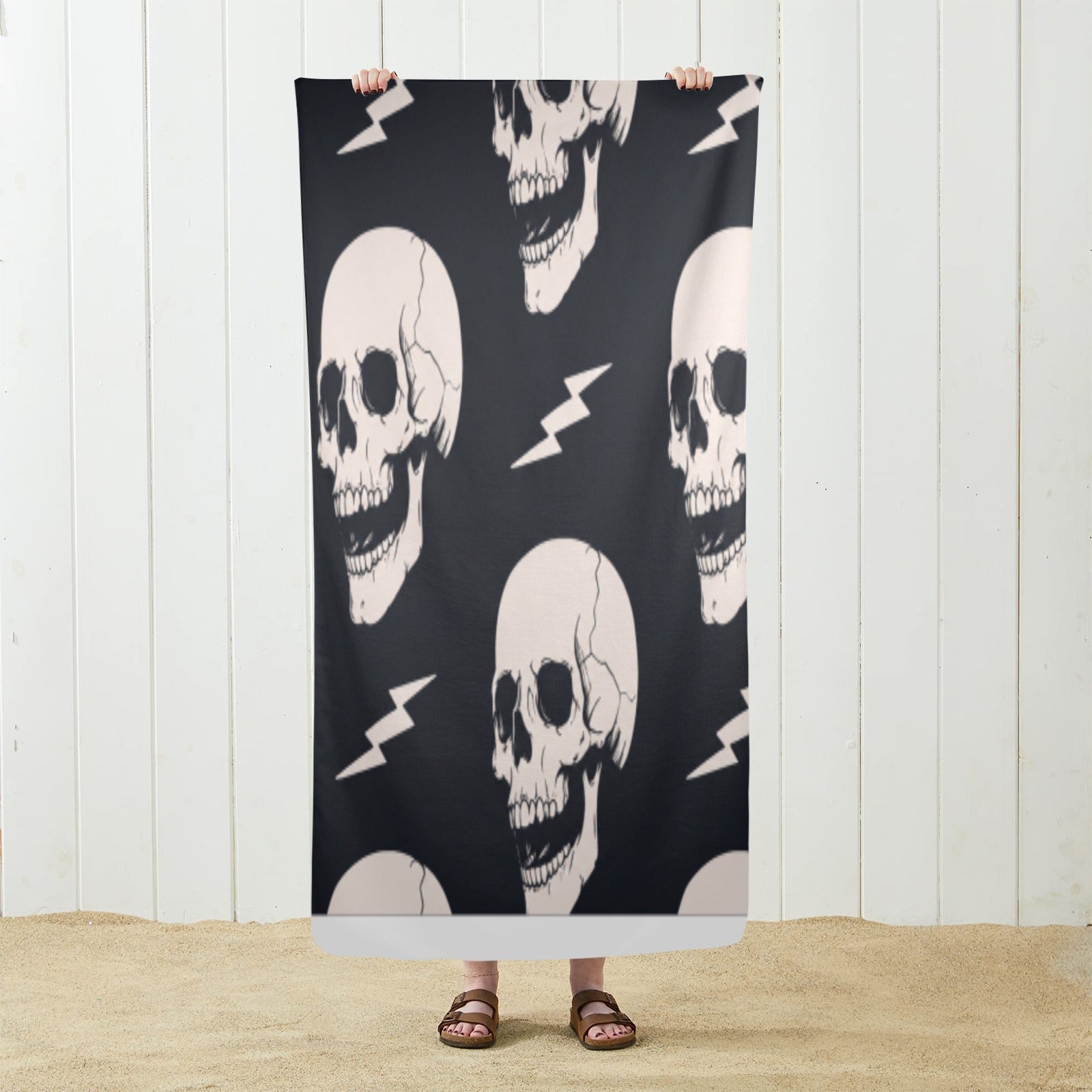 Electric Skull Towel 29"x58"