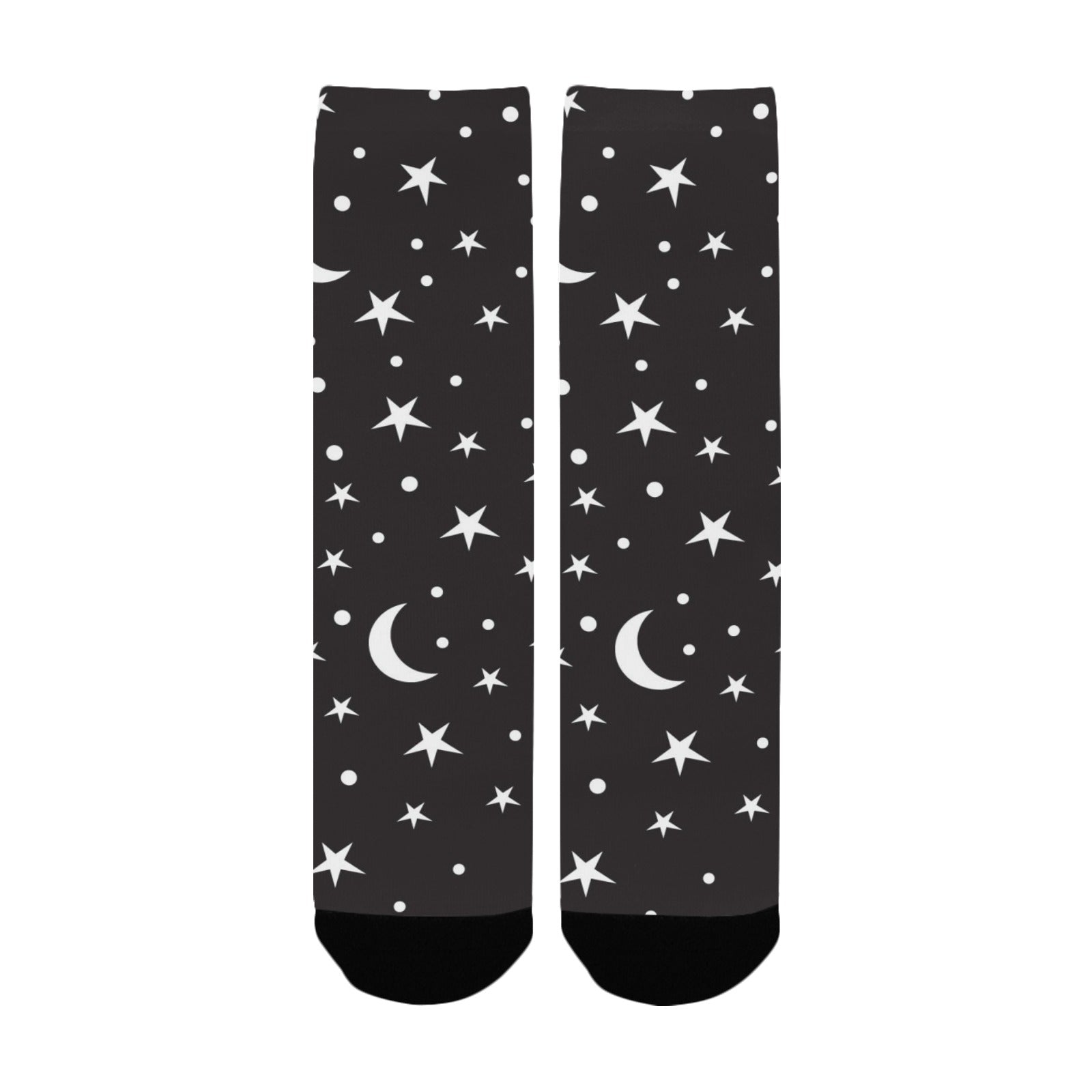 Moon And Stars Womens Socks