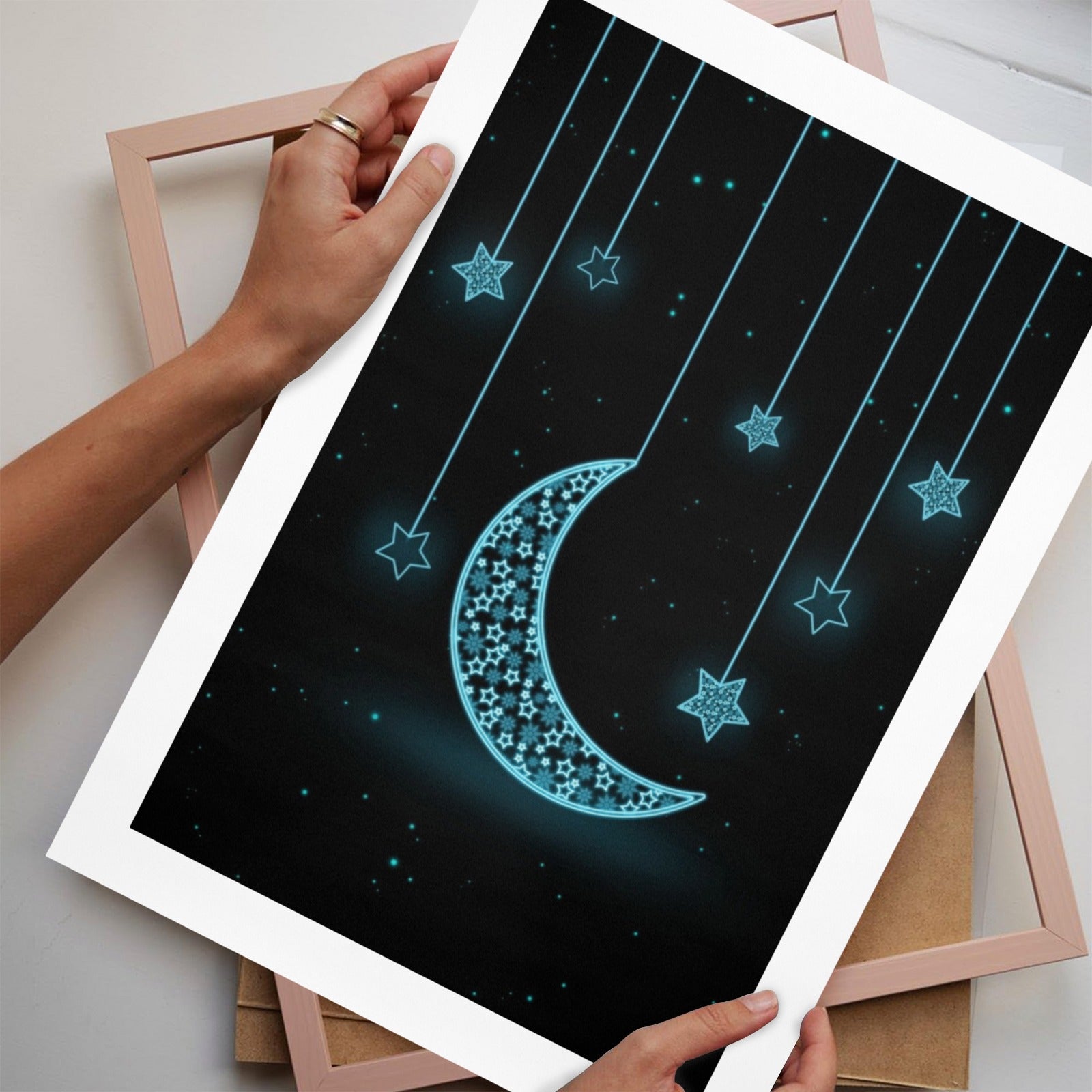 Lunar Wishes Art Print 12"x18"