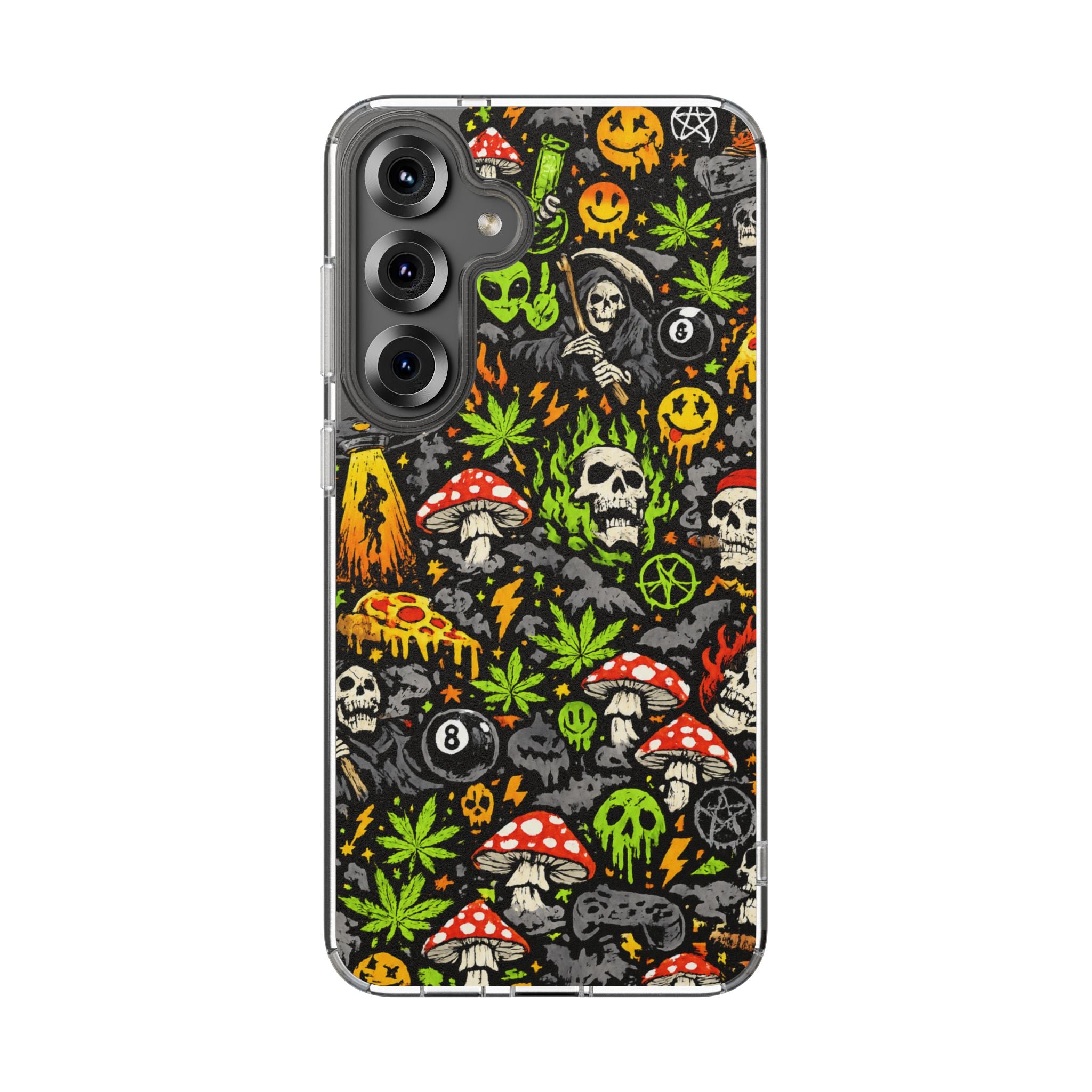 Skull Static Impact-Resistant Phone Case