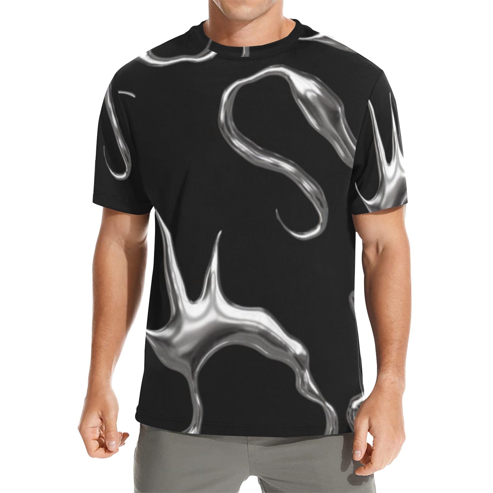 Silver Night Shirt