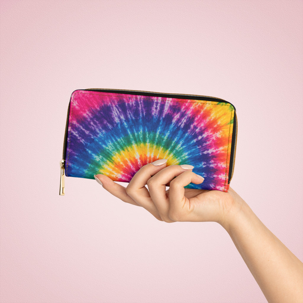 Groovy Zipper Wallet